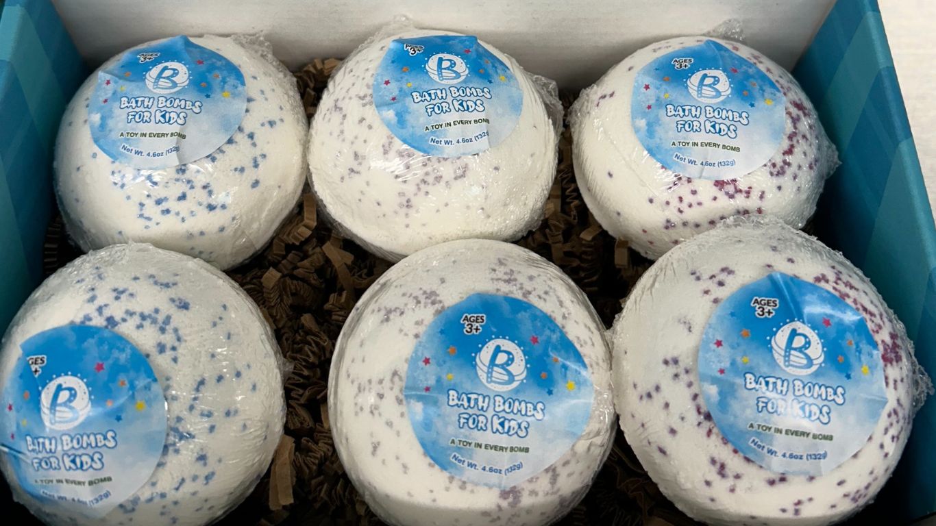 All Natural Bath Bombs Mythical Creature Surprise (6-Pack)