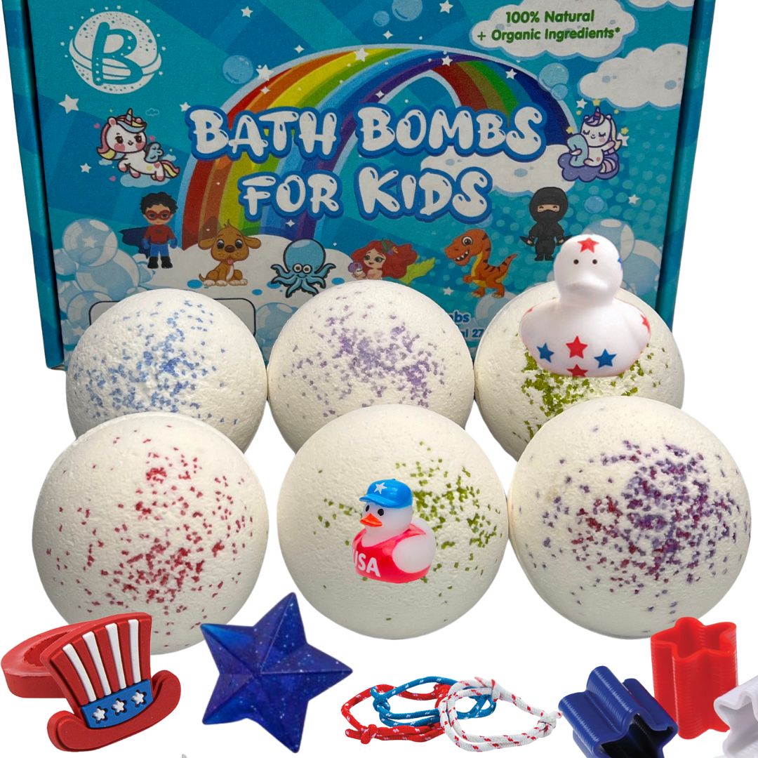six-pack-of-patriotic-bath-bombs-for-kids-with-sensitiveskin