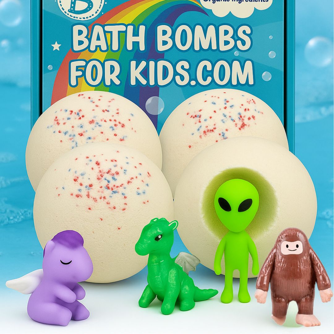 All Natural Bath Bombs Mythical Creature Surprise