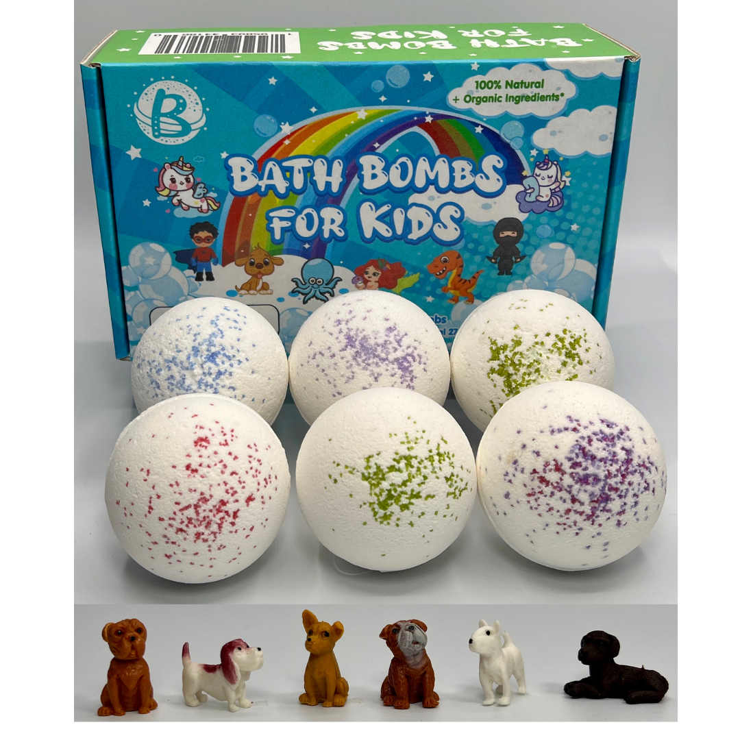 Doggy Toy Bath Bomb, Dog Toy Inside