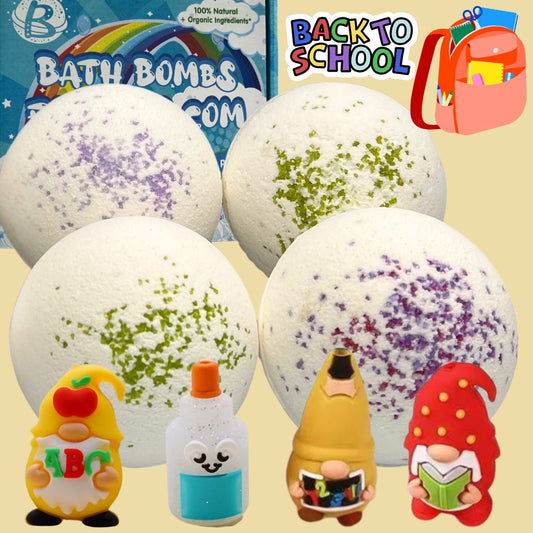 August Back-to-School Surprise All-Natural Jumbo Bath Bombs – Pre-Order