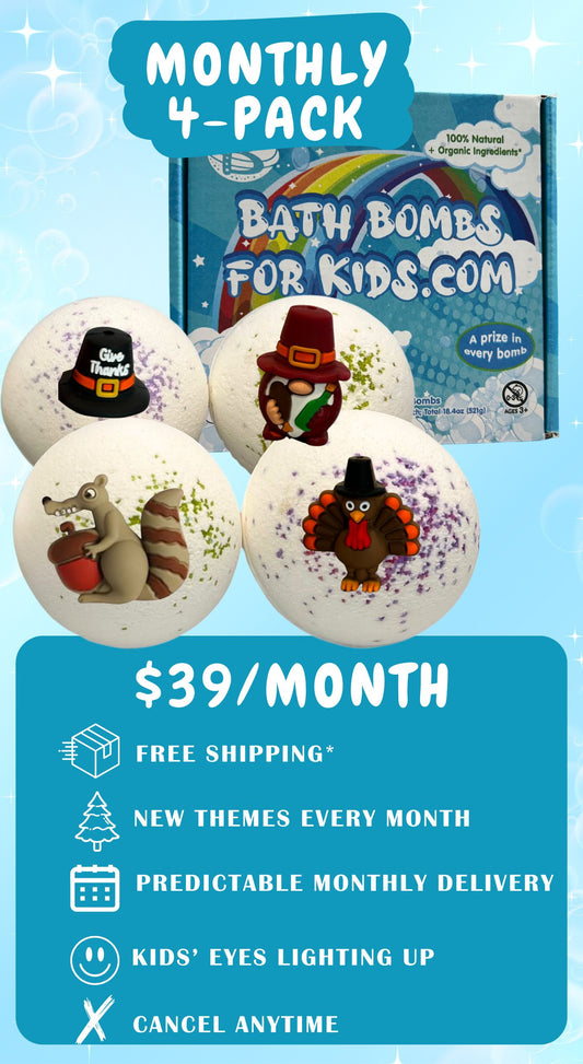 Bath Bombs of the Month Club