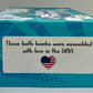 natural bath bombs for kids with toy patriotic surprise inside handcrafted in the USA