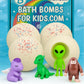 All Natural Bath Bombs Mythical Creature Surprise