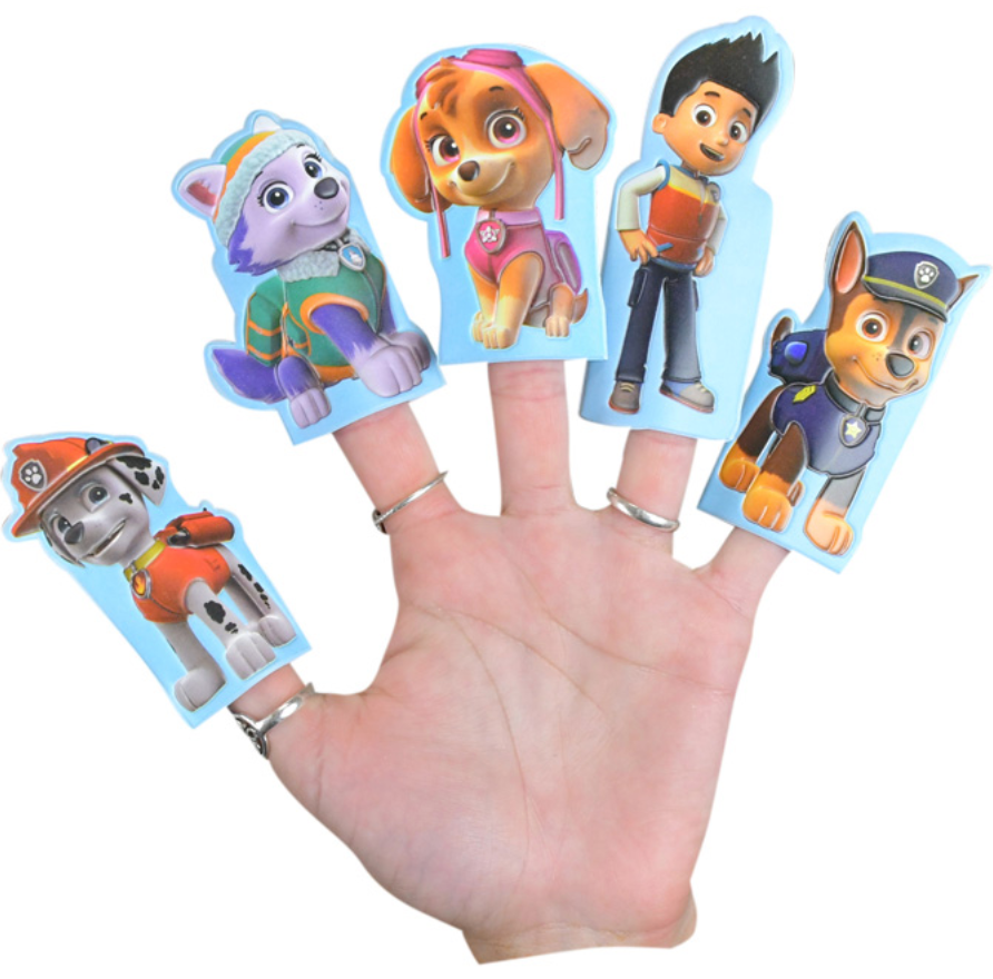 Paw Patrol™ Set of 5 Mystery Finger Puppets