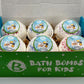 all-natural bath bombs for kids with animal surprise for boys and girls