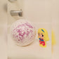 all natural bath bombs with a superhero toy surprise hidden inside